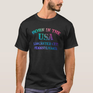 Lancaster city Pennsylvania distressed look T-Shirt