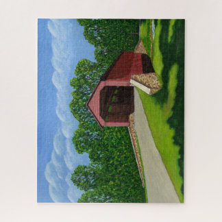 Lancaster County, PA Covered Bridge Jigsaw Puzzle