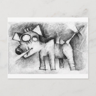 lancaster dog postcard