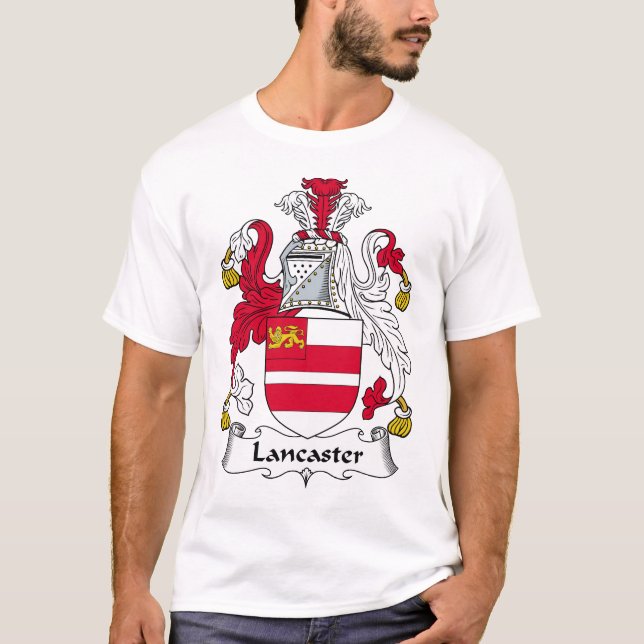 Lancaster Family Crest T-Shirt (Front)