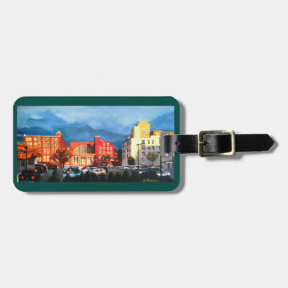 Lancaster Luggage tag purse accessory key chain