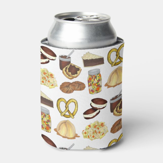 Lancaster, PA Pennsylvania Dutch Amish Foods Can Cooler (Can Front)