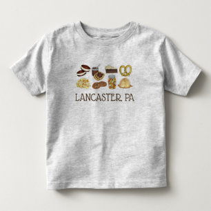 Lancaster, PA Pennsylvania Dutch Amish Foods Toddler T-Shirt