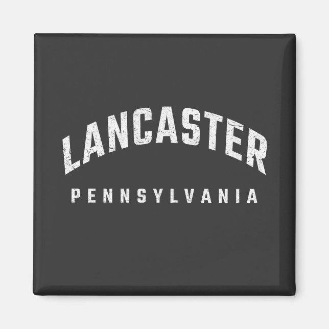 Lancaster Pennsylvania PA Magnet (Front)