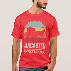 Lancaster Pennsylvania PA Retro 70s 80s family T-Shirt