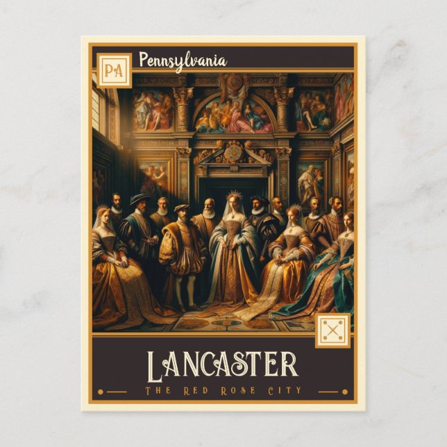 Lancaster, Pennsylvania | Vintage Postcard (Front)