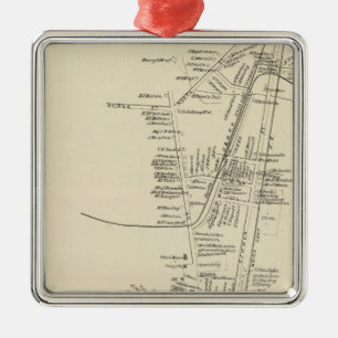 Lancaster, town of Lancaster Metal Tree Decoration