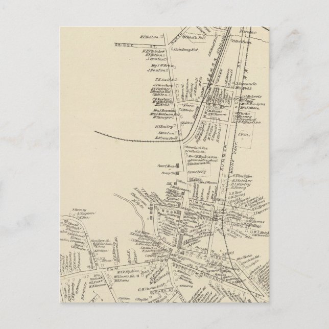 Lancaster, town of Lancaster Postcard (Front)