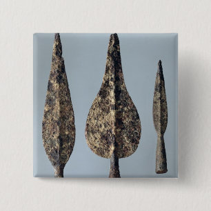 Lance and Javelin Heads, 475-300 BC 15 Cm Square Badge
