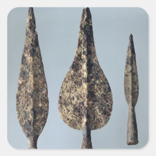 Lance and Javelin Heads, 475-300 BC Square Sticker