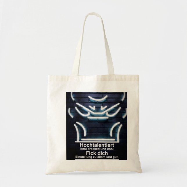 Lance Butters Jutesachet Tote Bag (Front)