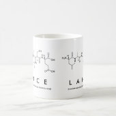 Lance peptide name mug (Center)