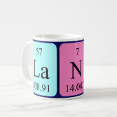 Lance periodic table name mug (Front Left)