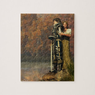 Lancelot and Guinevere Jigsaw Puzzle