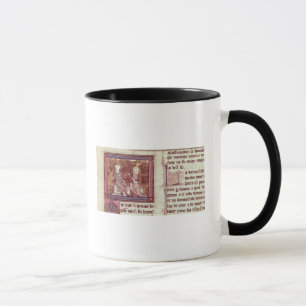 Lancelot and Guinevere sit and talk Mug