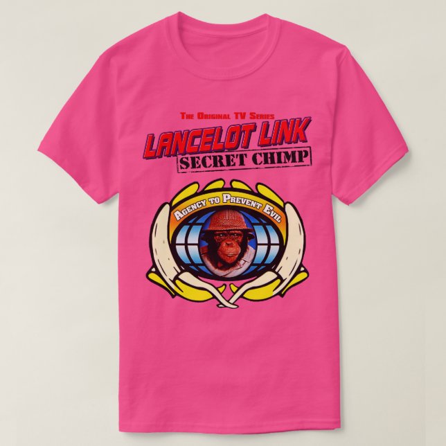 Lancelot Link Secret Chimp T-Shirt (Design Front)