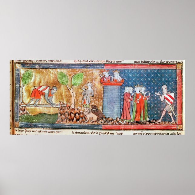 Lancelot proves his love poster (Front)