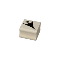 Lancer B-1 Bomber Swept Wings Wood Stamp