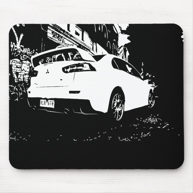 Lancer Evo X Mouse Mat (Front)