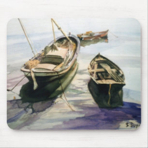 Lanchas de pesca/Fishing boats Mouse Mat