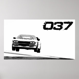 Lancia 037 Poster