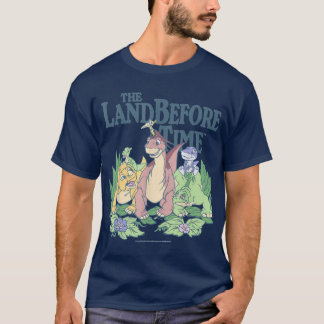 Land Beforeime Pastel Dinosaur Friends girl T-Shirt