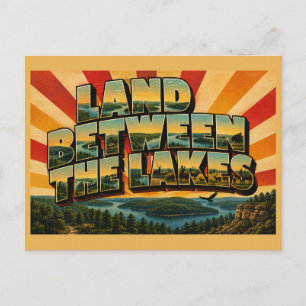 Land Between The Lakes Kentucky Forest Peninsula Postcard