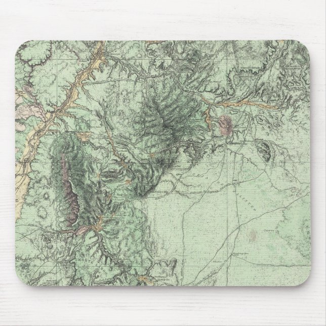 Land Classification Map of Central New Mexico Mouse Mat (Front)