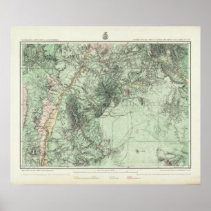 Land Classification Map of Central New Mexico Poster