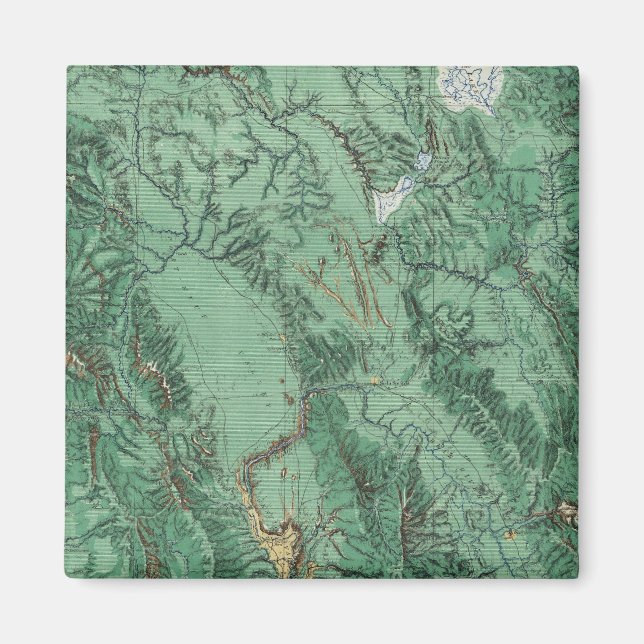 Land Classification Map of Idaho Magnet (Front)