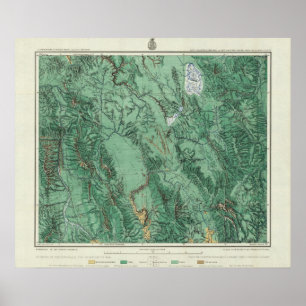 Land Classification Map of Idaho Poster