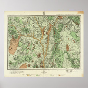 Land Classification Map of New Mexico 2 Poster