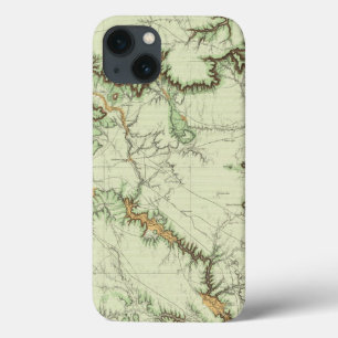 Land Classification Map of New Mexico iPhone 13 Case