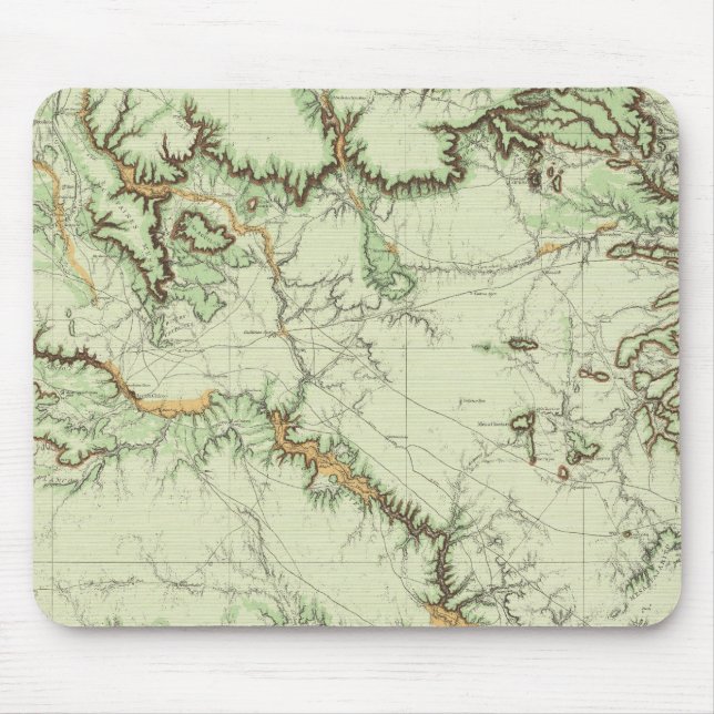 Land Classification Map of New Mexico Mouse Mat (Front)