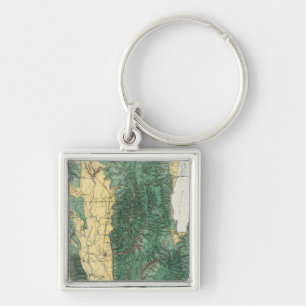 Land Classification Map of North Eastern Utah Key Ring