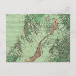 Land Classification Map of Southwestern New Mexico Postcard