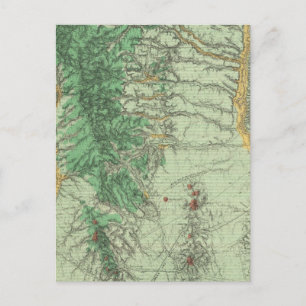 Land Classification Map of Southwestern New Mexico Postcard