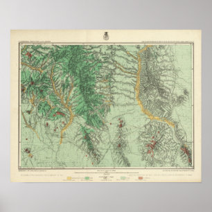Land Classification Map of Southwestern New Mexico Poster