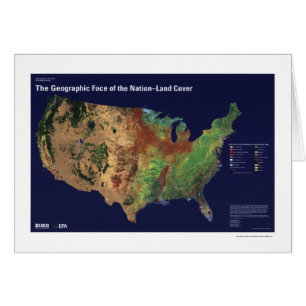 Land Cover In USA Map 1992