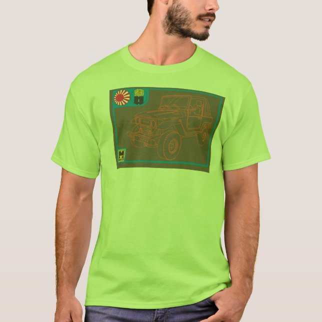 Land Cruiser FJ40 T-Shirt (Front)