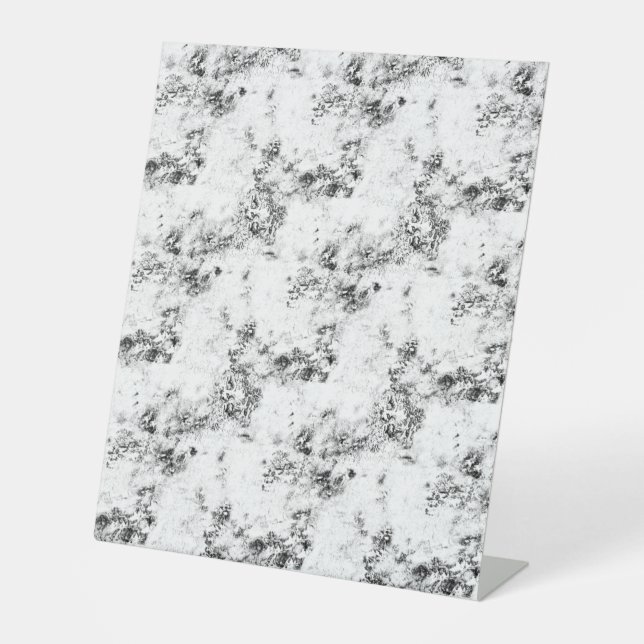 land Design Seventeen Pedestal Sign (Front)