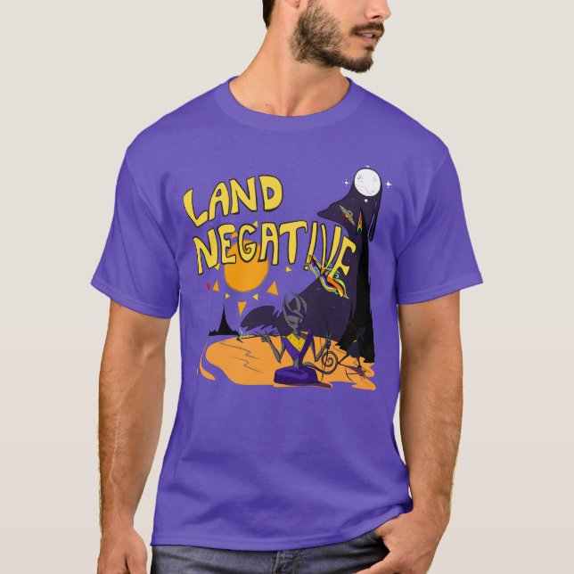 Land Negative Dip T-Shirt (Front)