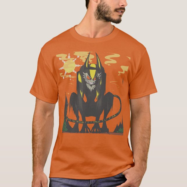 Land Negative Monster Fade T-Shirt (Front)