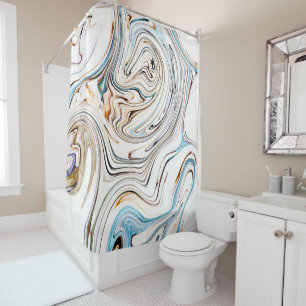 Land & Ocean Shower Curtain