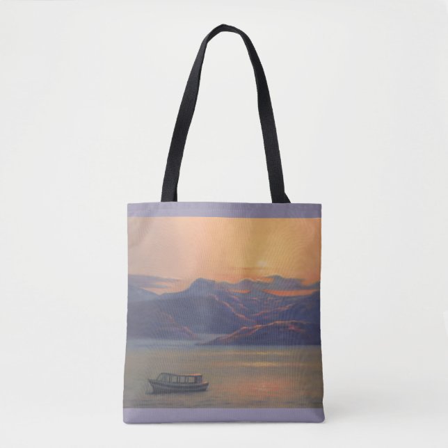 "Land of Ancients Tote Bag" Bag (Front)