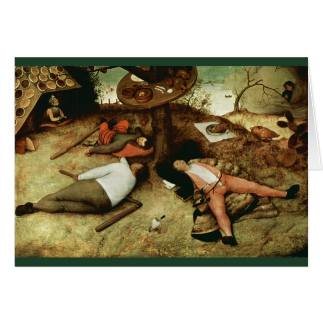 Land of Cockaigne by Pieter Bruegel the Elder (Front Horizontal)