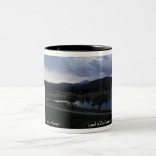 Land of Enchantment, New Mexico Two-Tone Coffee Mug