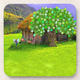 Land of Fairies & Leprechauns Coaster (Set of Six)