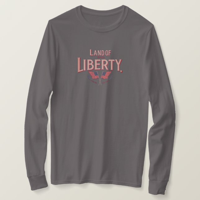 Land of Libert T-Shirt (Design Front)
