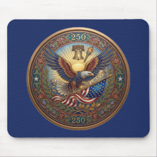 "Land of Liberty Eagle 250" Mouse Pad